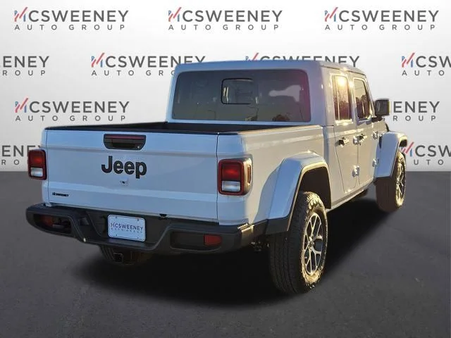 New 2026 Bright White Clear-Coat Exterior Paint Jeep Sport S image 5