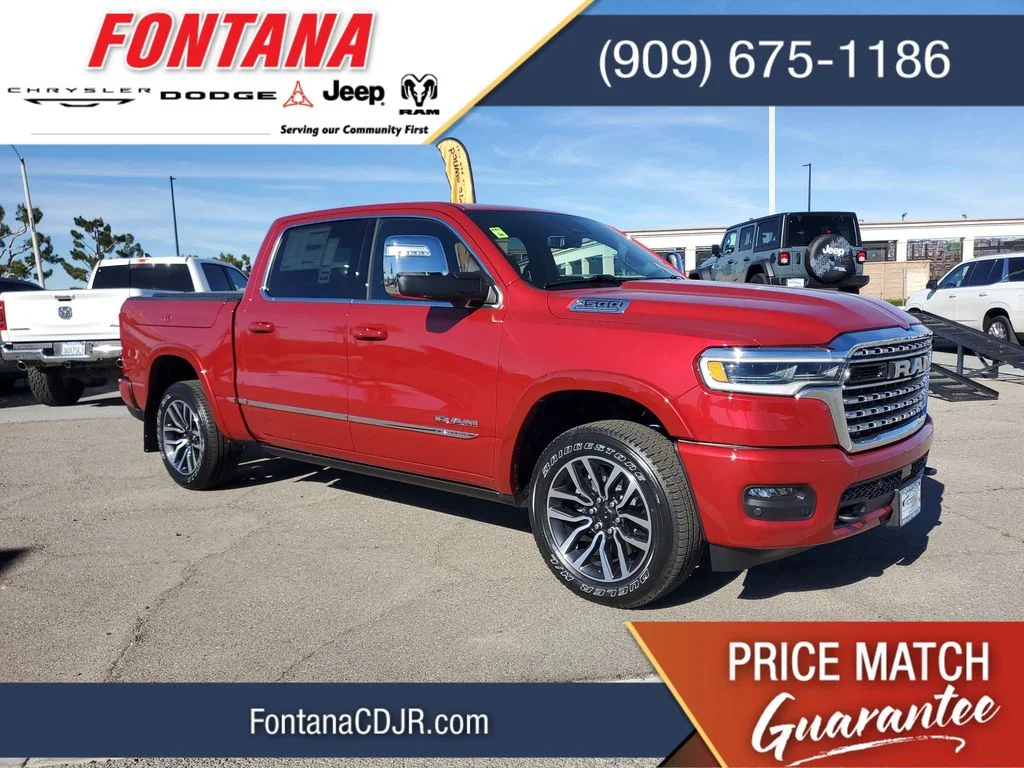 New 2026 Molten Red Pearl-Coat Exterior Paint RAM Limited image 1