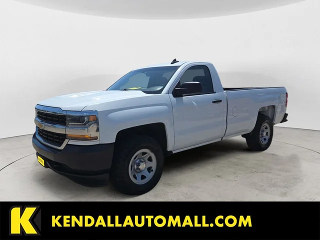 Pre-Owned 2017 Chevrolet Silverado 1500 WT 4WD 2D Standard Cab