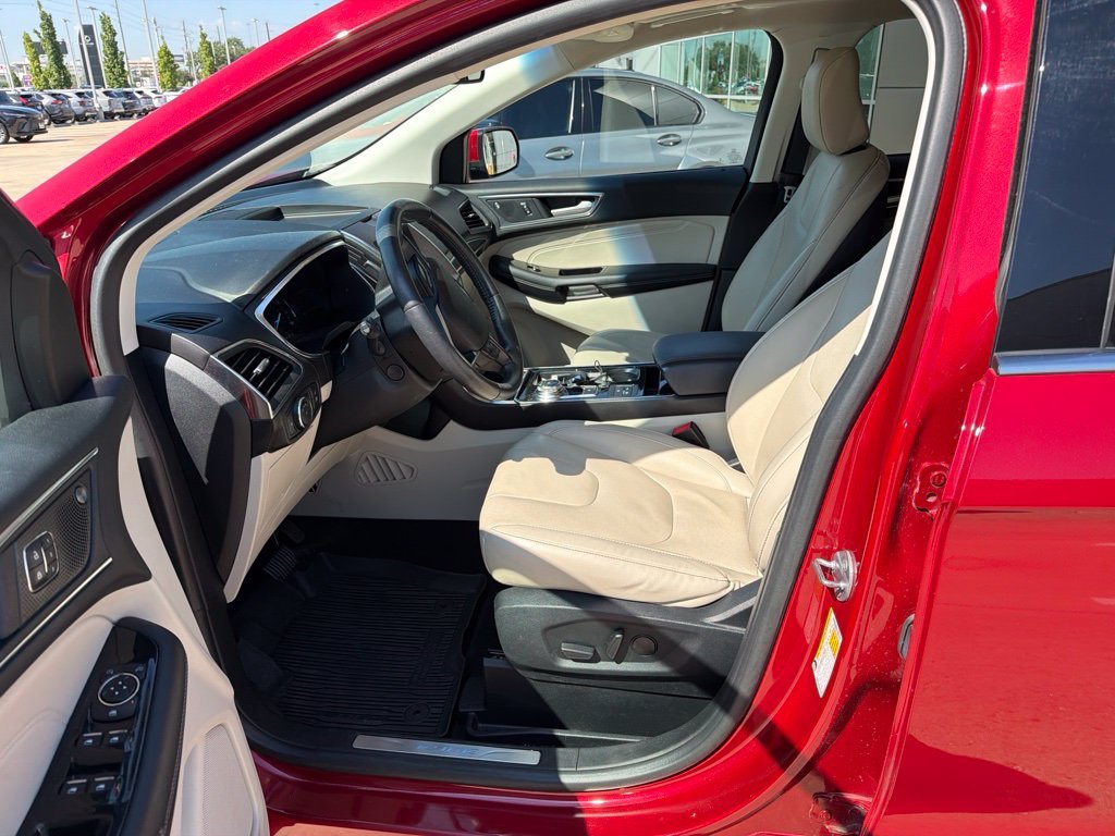 Used 2020 Red Metallic Ford Titanium image 2