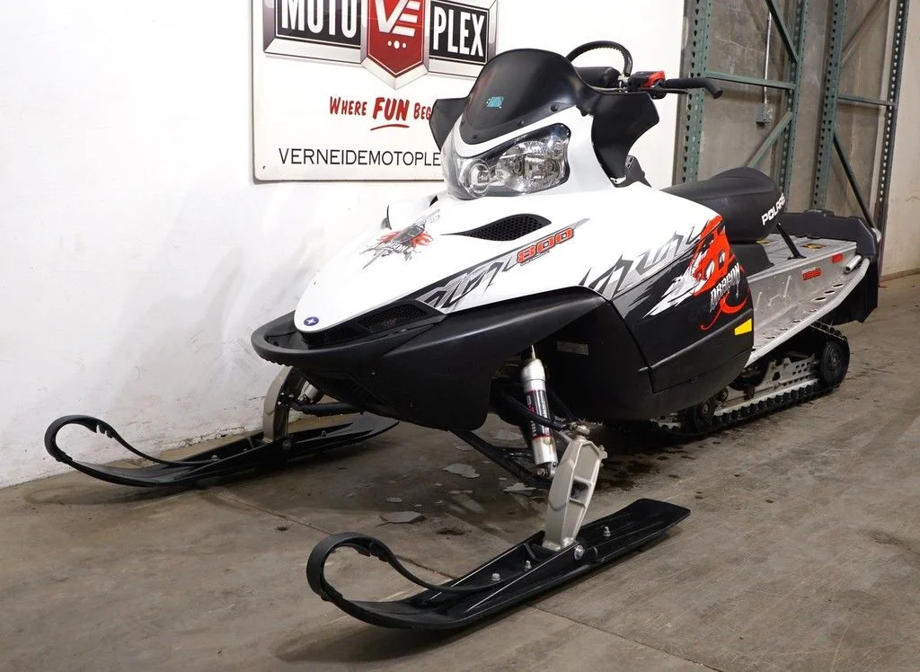Used 2009 WHITE Polaris 800 Dragon image 3