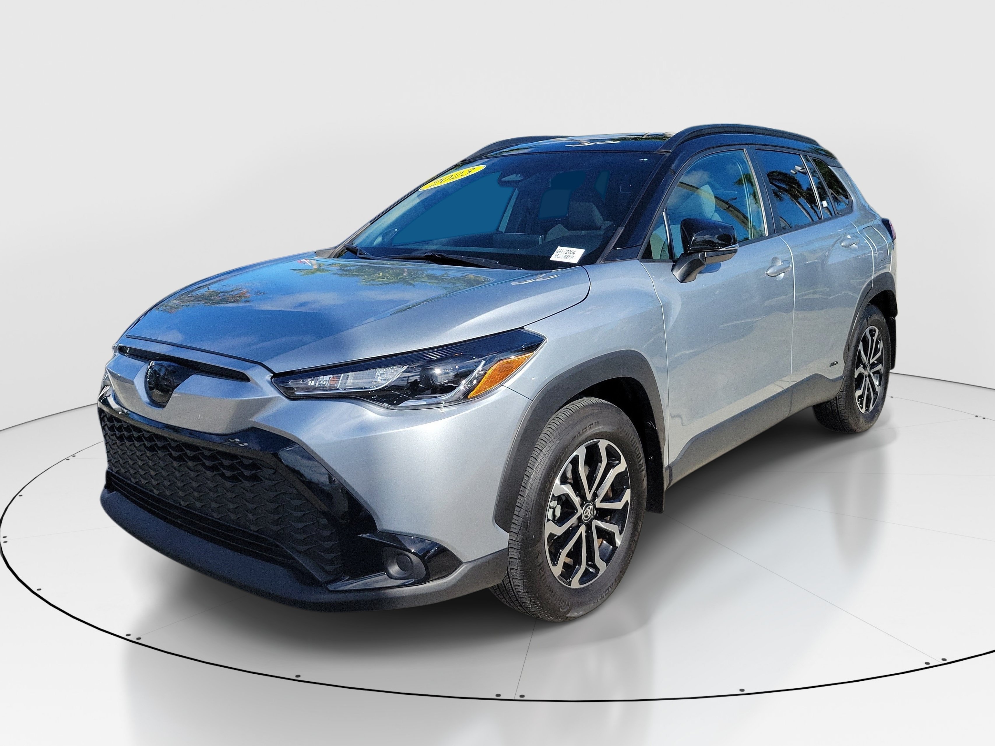 Certified Used 2023 Jet Black Toyota Hybrid S image 3