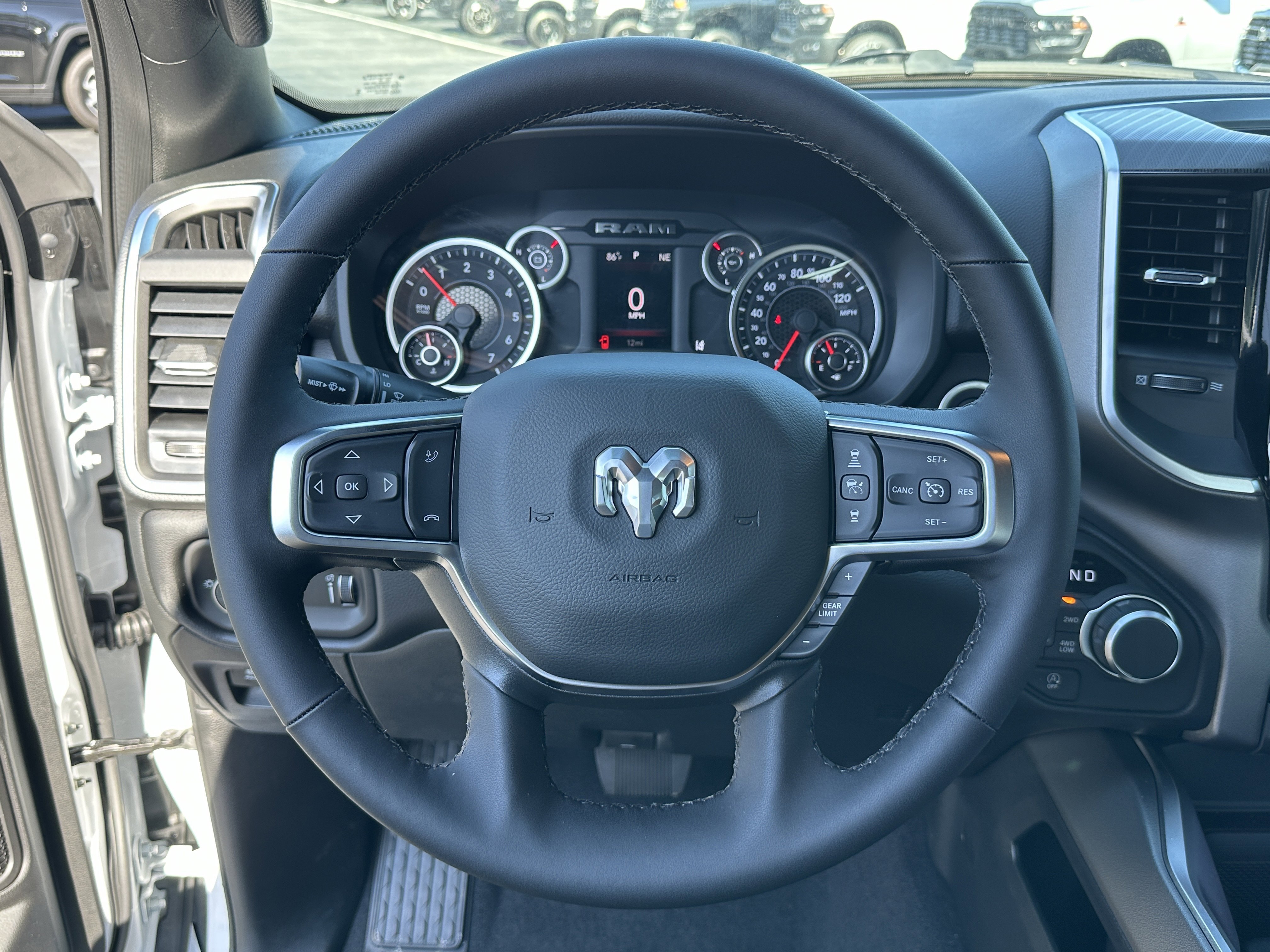 New 2026 Bright White Clearcoat RAM Big Horn image 27