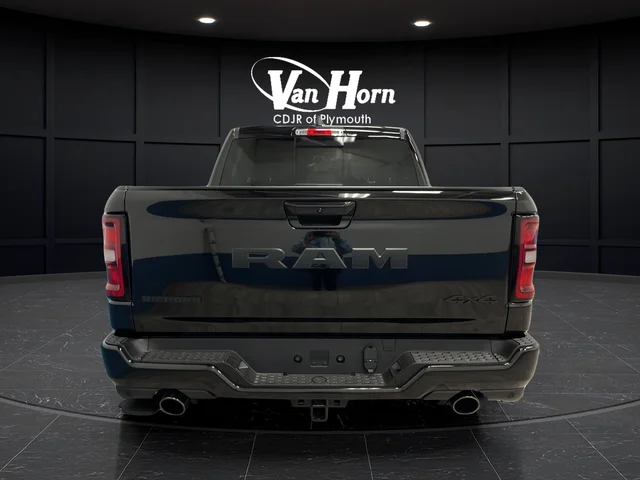 New 2026 Diamond Black Crystal Pearlcoat RAM Big Horn/Lone Star image 6