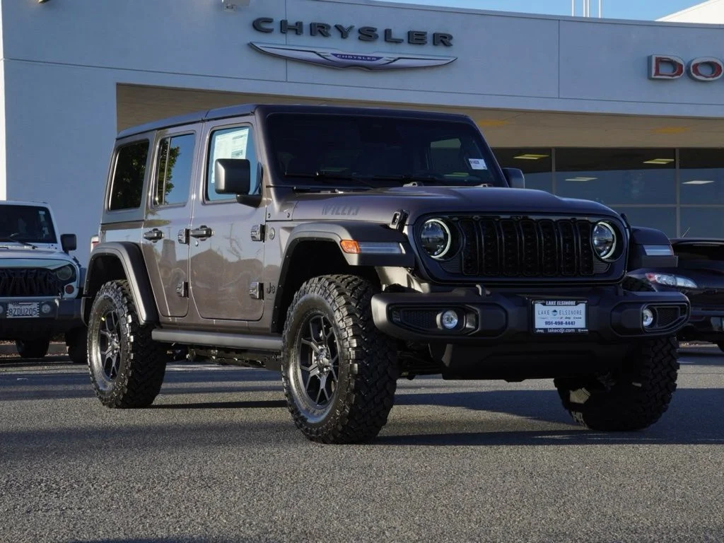 New 2026 Granite Crystal Metallic Clear-Coat Exterior Paint Jeep Willys image 1