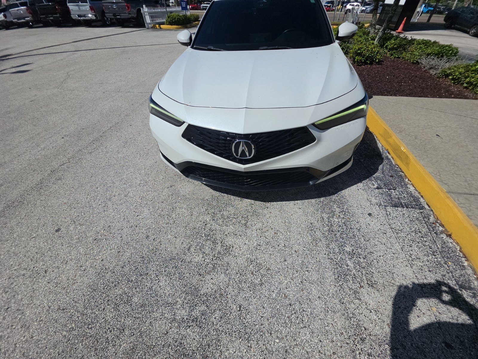 Used 2024 Platinum White Pearl Acura A-Spec Tech Package image 4