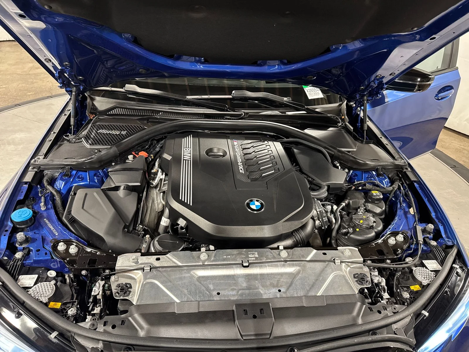 Used 2021 Blue Metallic BMW M340i xDrive image 31