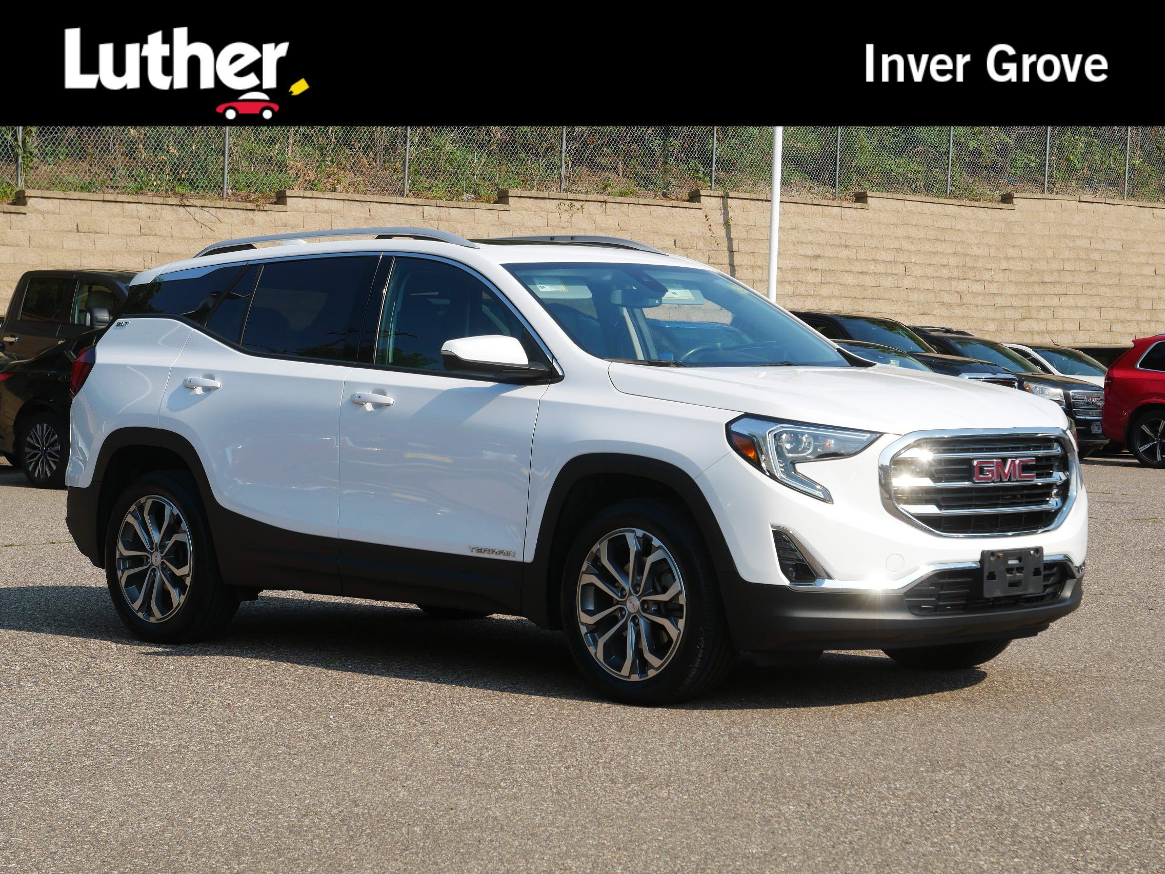 Used 2018 Summit White GMC SLT image 1