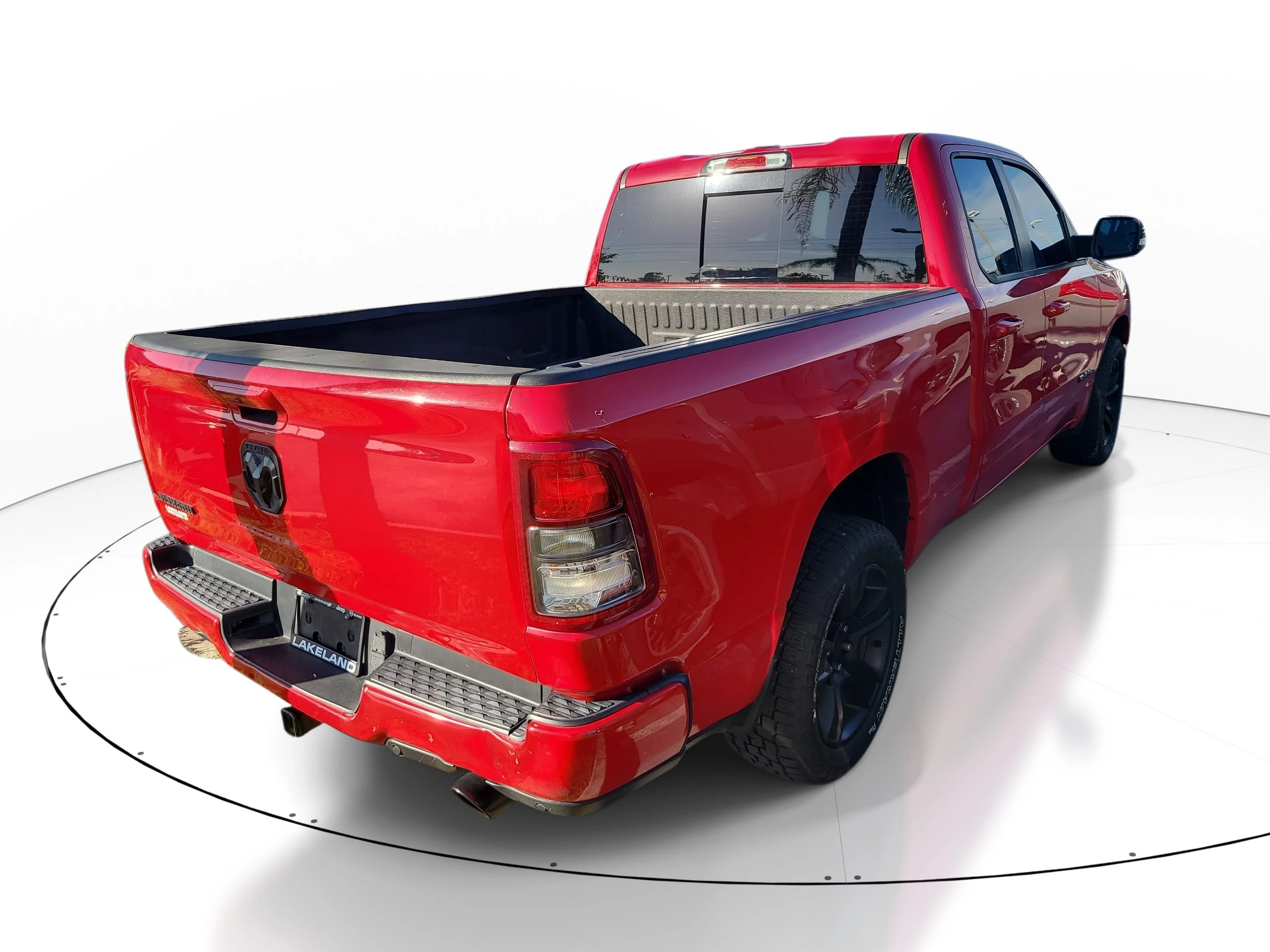 Used 2021 Flame Red Clearcoat Ram Big Horn image 4