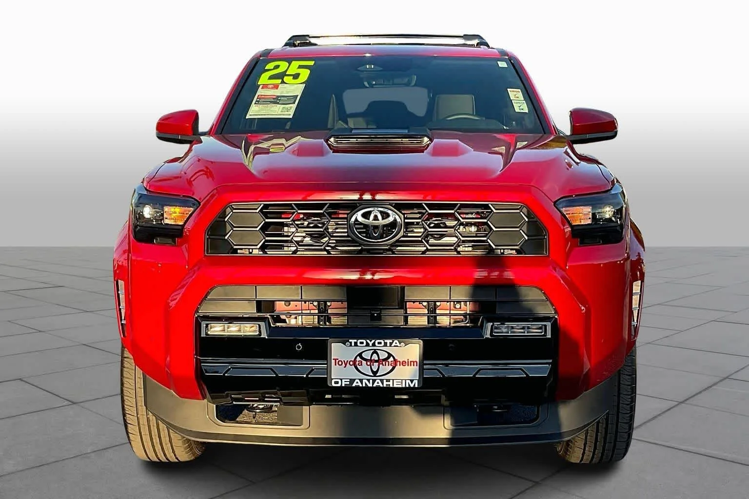 Certified Used 2025 Supersonic Red Toyota TRD Sport image 3
