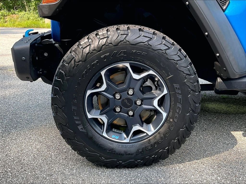 Used 2023 Blue Jeep Rubicon 4xe image 7