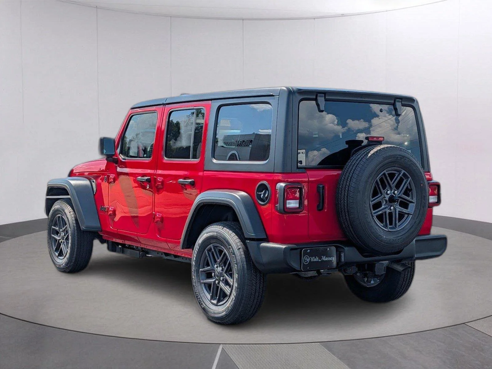 Used 2026 Firecracker Red Clearcoat Jeep Sport image 3