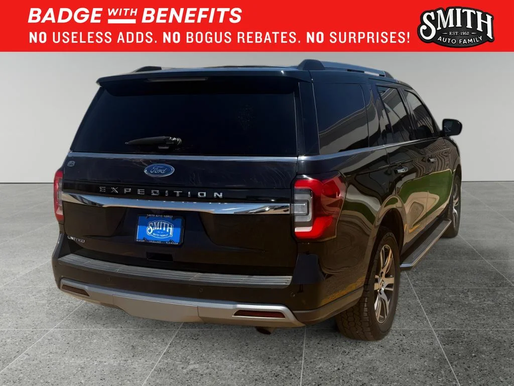 Certified Used 2023 Agate Black Metallic Ford Limited image 4