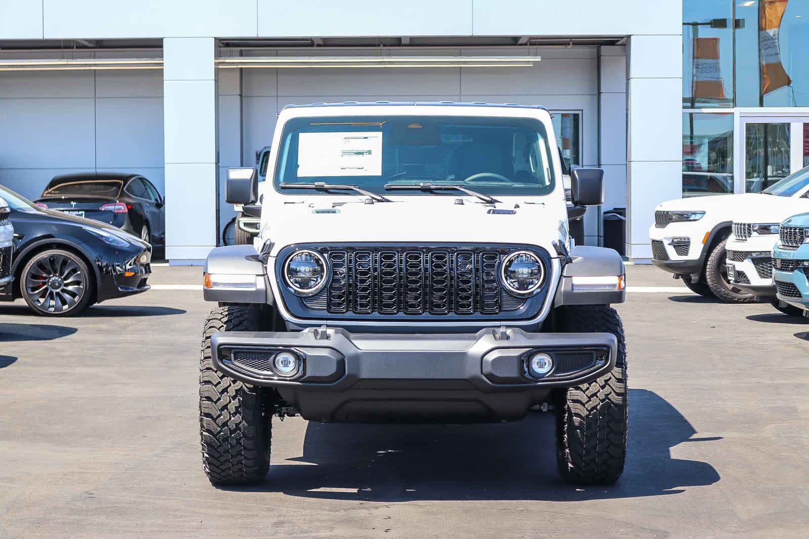 New 2026 Bright White Clear-Coat Exterior Paint Jeep Willys image 2