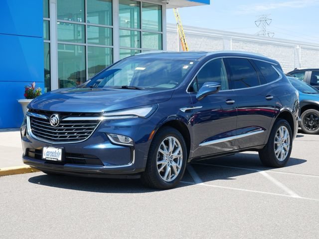 Used 2023 Buick Enclave Essence with VIN 5GAEVAKW0PJ201076 for sale in Roseville, Minnesota