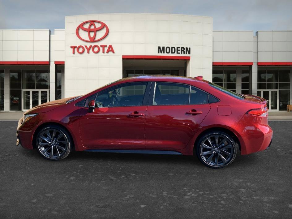 Used 2025 Ruby Flare Pearl Toyota Hybrid SE image 7