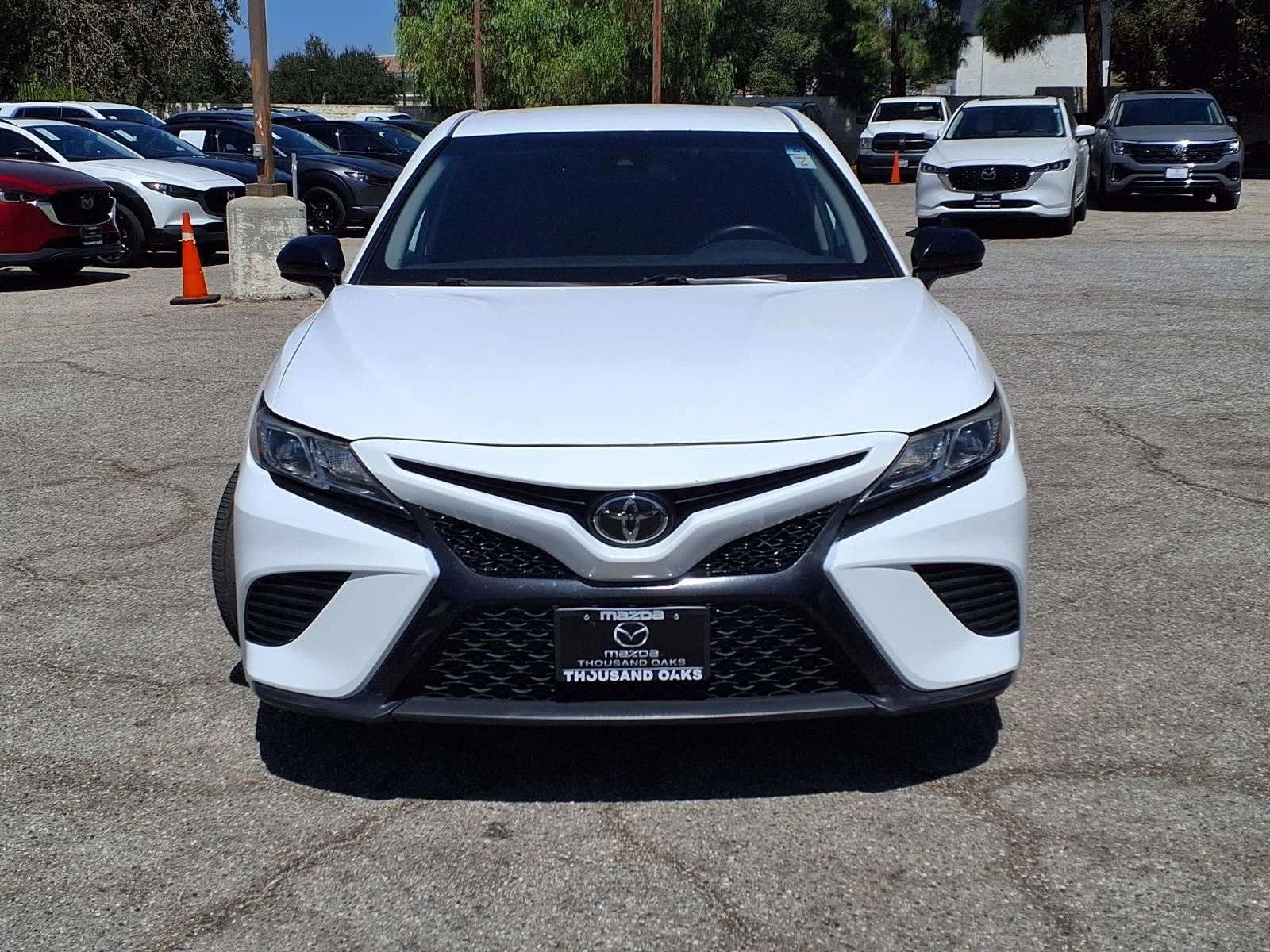 Used 2020 White Toyota SE Nightshade image 2
