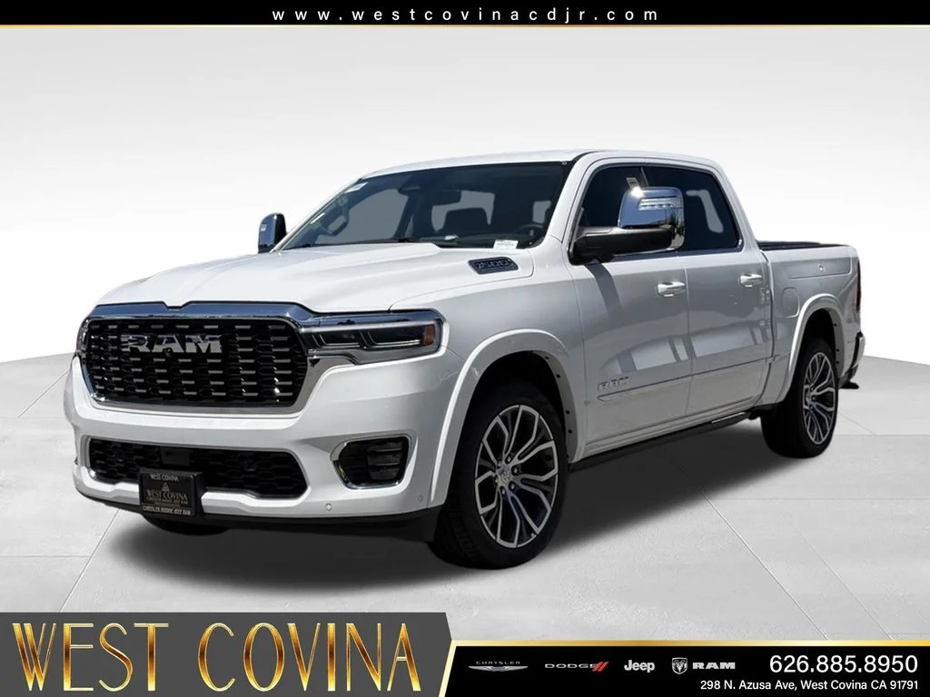 New 2026 Bright White Clear-Coat Exterior Paint RAM Tungsten image 1