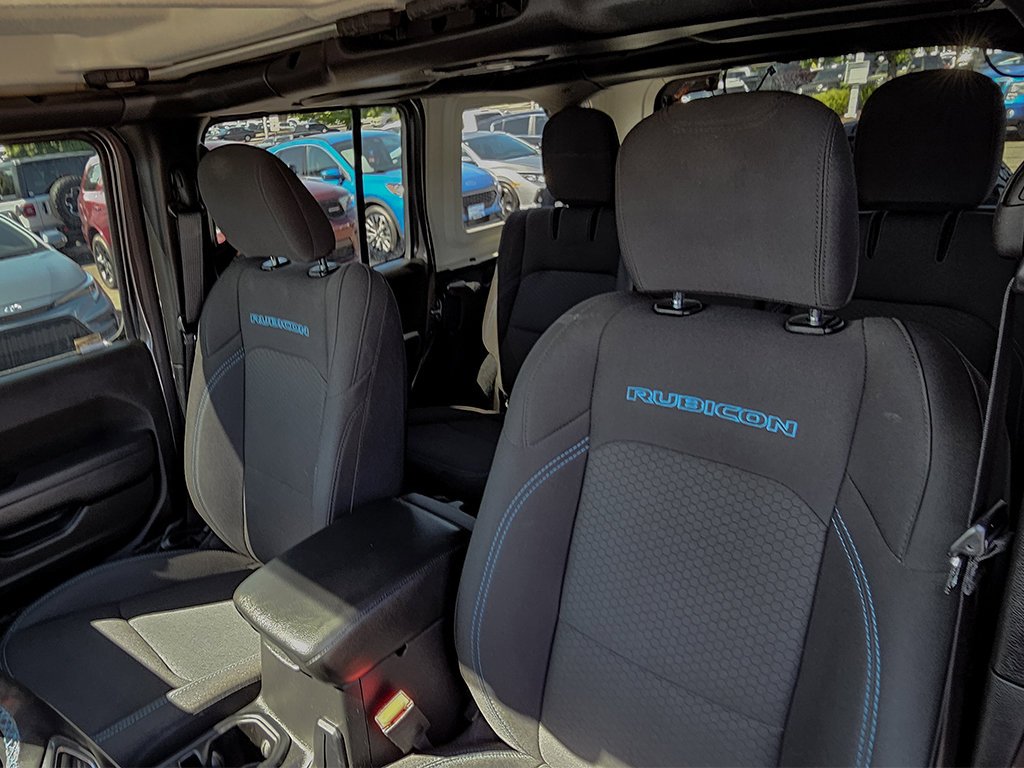 Used 2022 Gray Jeep Unlimited Rubicon 4xe image 20