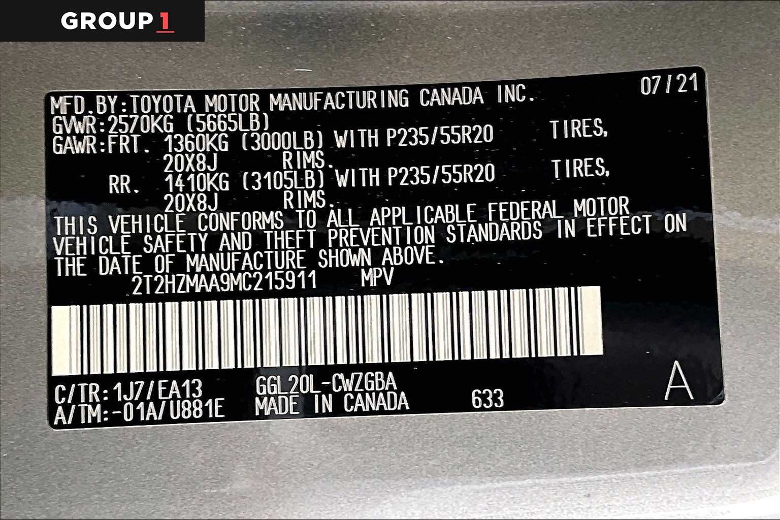 Used 2021 Atomic Silver Lexus  image 34