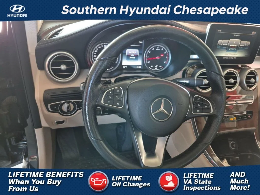 Used 2017 Black Mercedes-Benz GLC 300 Coupe image 1