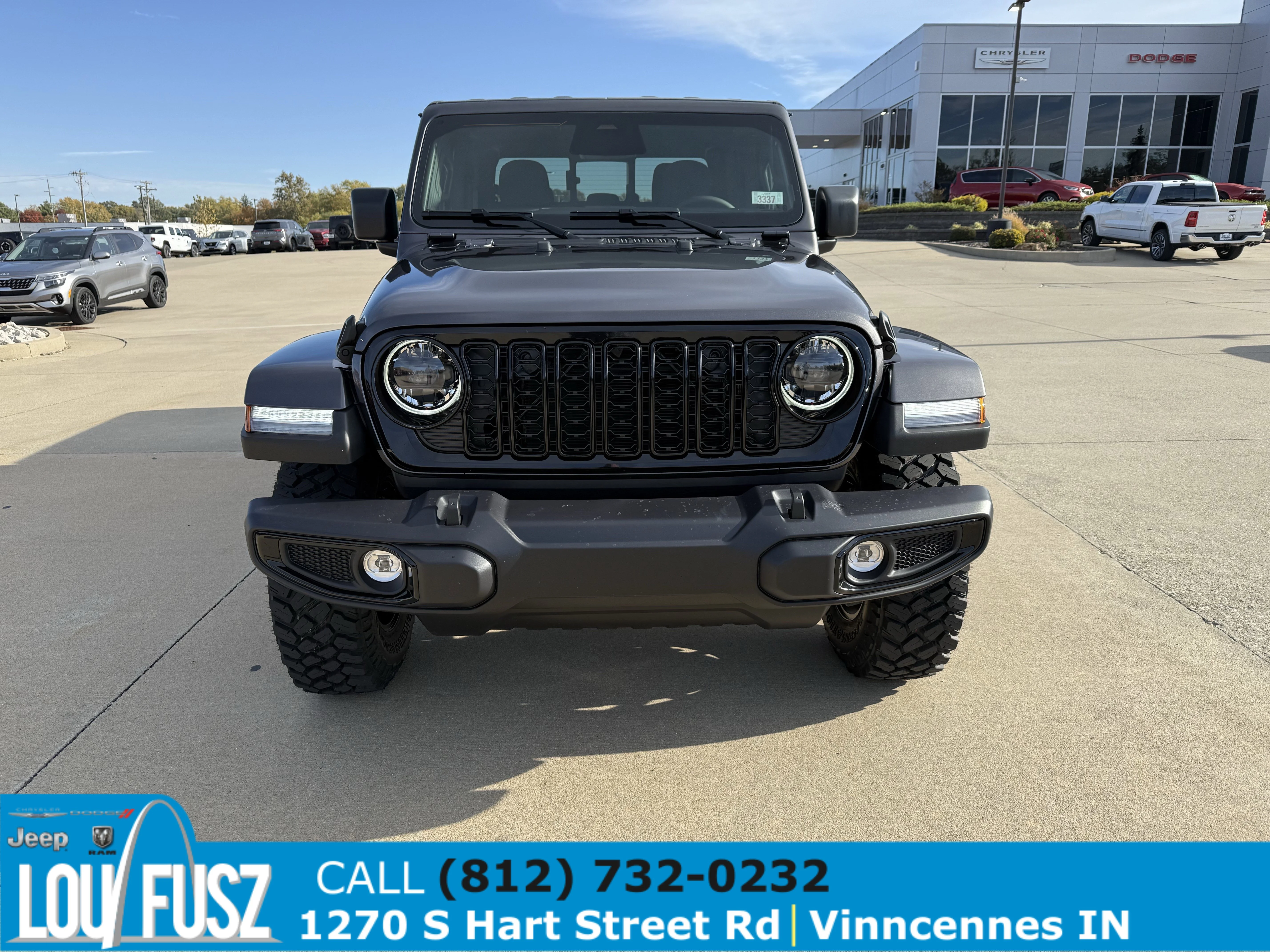 New 2026 Granite Crystal Metallic Clear-Coat Exterior Paint Jeep Willys image 2