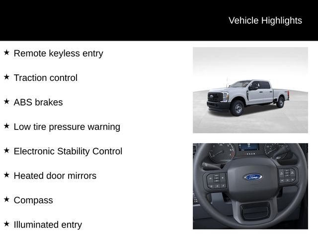New 2026 Oxford White Ford F-250® XL image 7