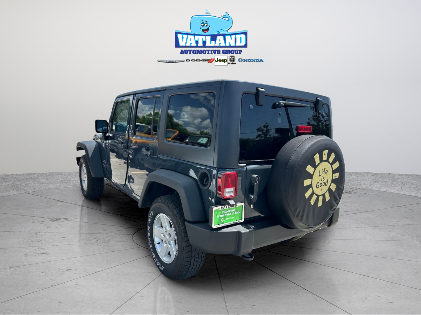 Used 2017 Black Jeep Unlimited Sport image 3