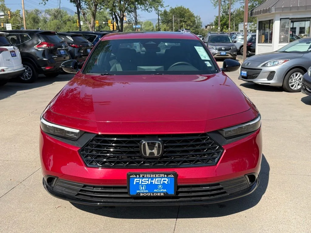 Certified Used 2025 Radiant Red Metallic Honda Sport-L image 9