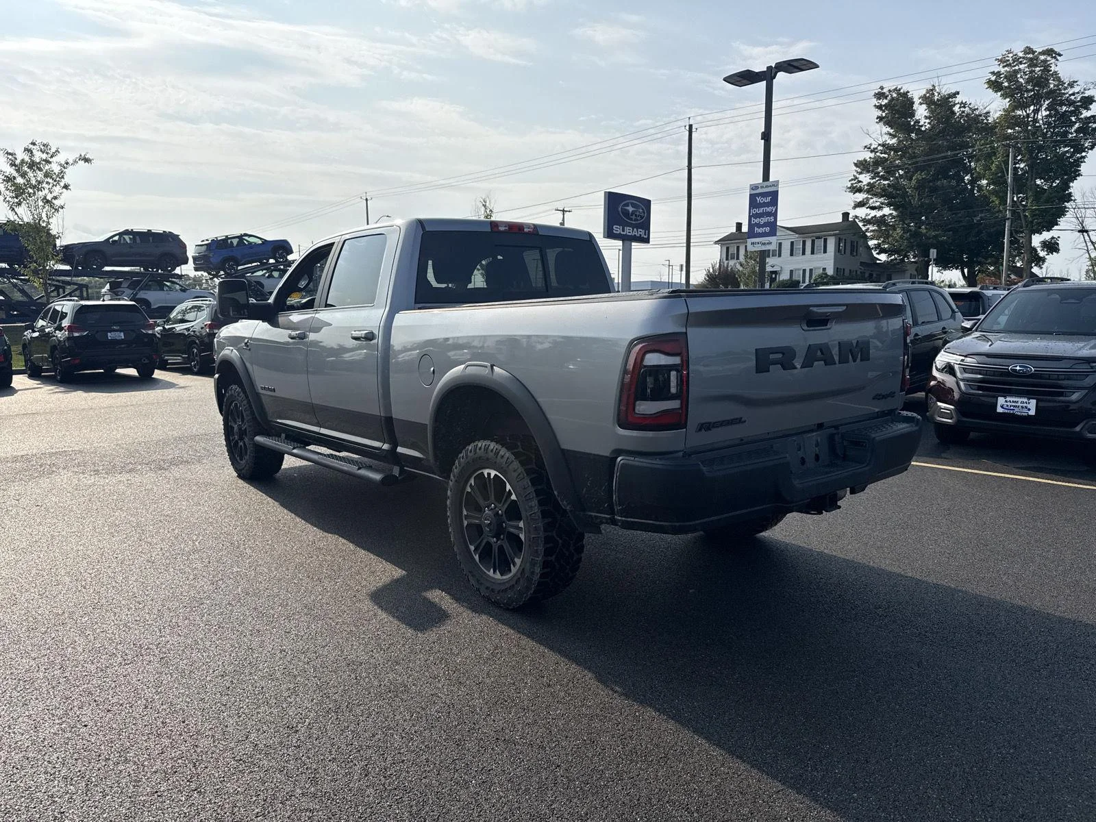 Used 2023 Billet Silver Metallic Clearcoat Ram Power Wagon Rebel image 5