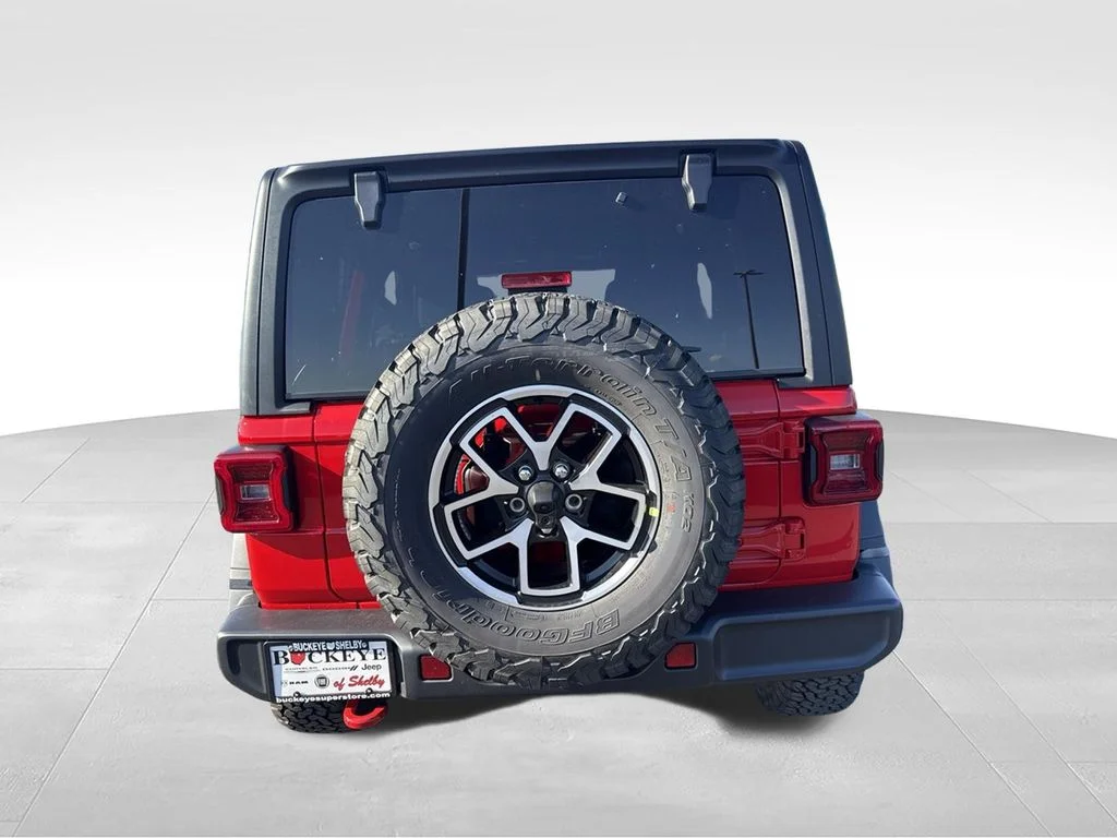 New 2027 Firecracker Red Clearcoat Jeep Rubicon image 4