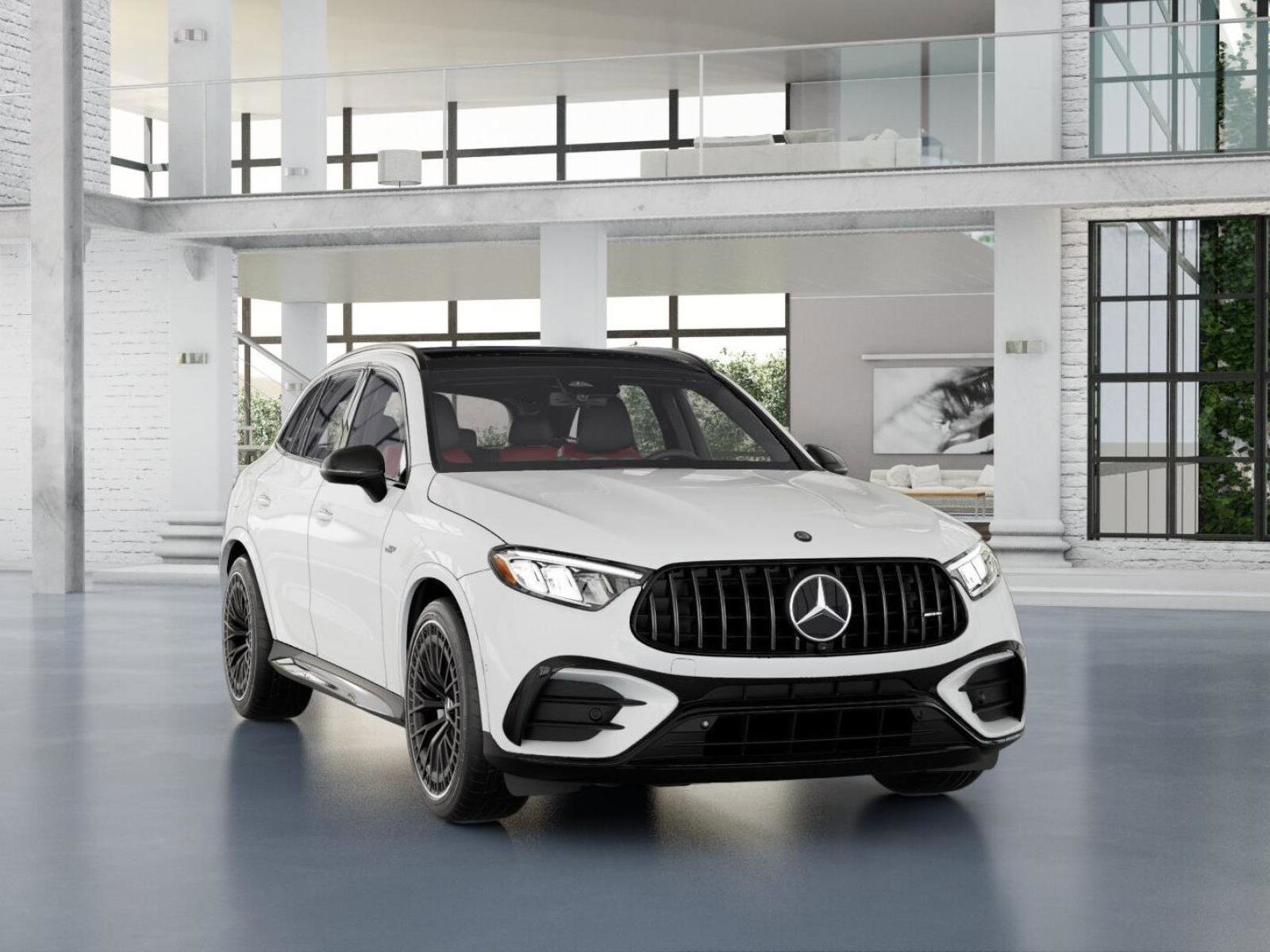New 2026 Polar White Mercedes-Benz AMG® GLC 43 4MATIC® SUV image 9