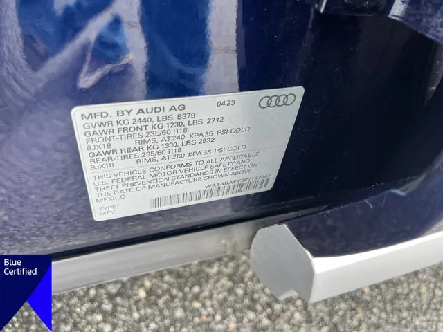 Used 2023 Blue Audi 40 Premium image 36