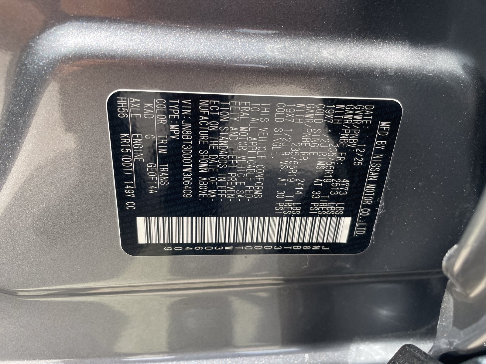 Used 2026 Gray Nissan Platinum image 30