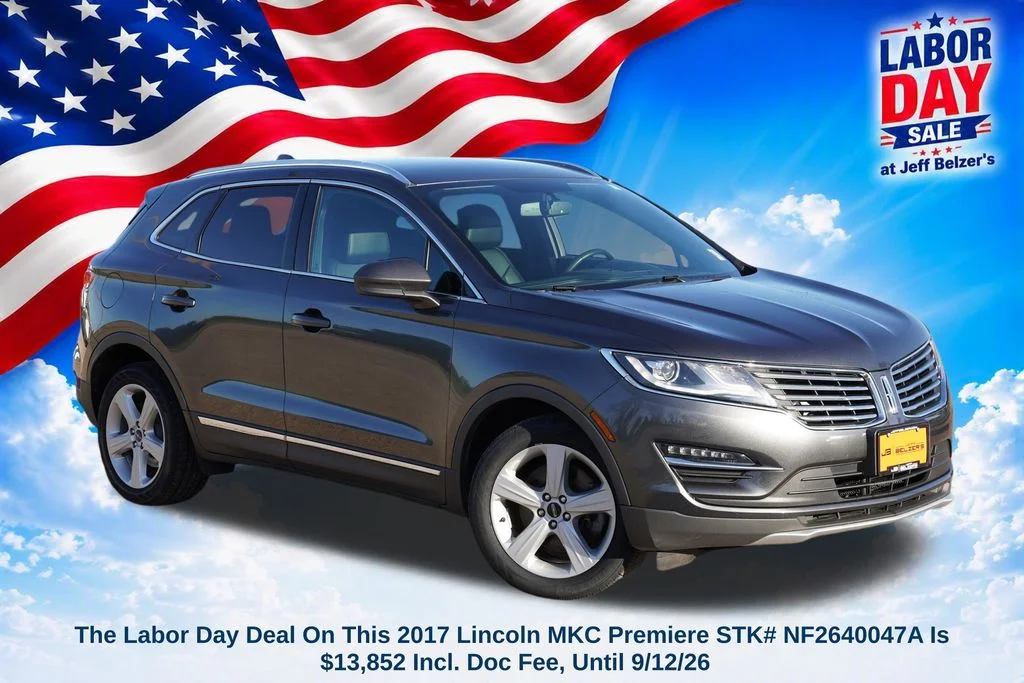 Certified Used 2017 Gray Lincoln Premiere image 1