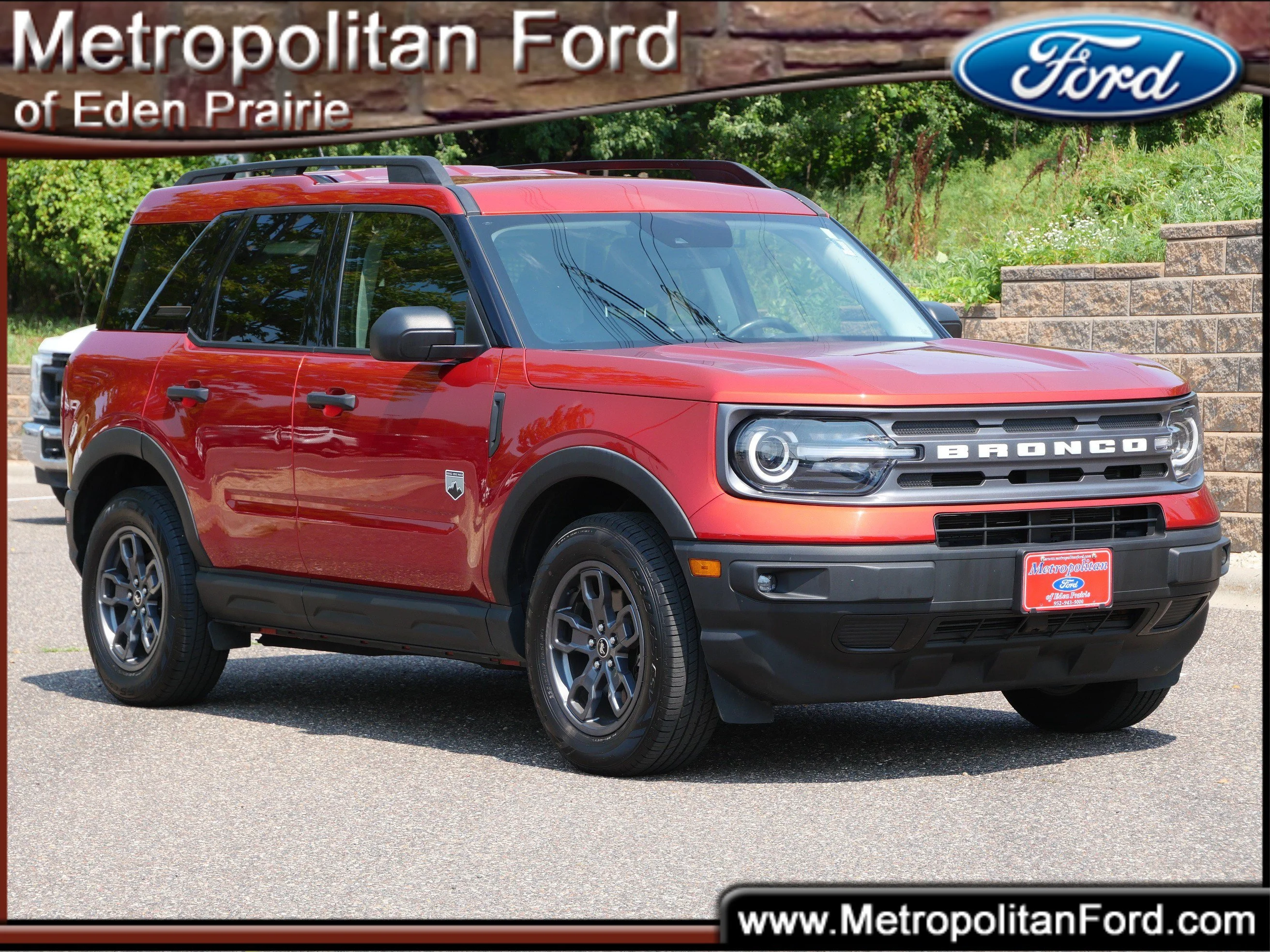 Used 2023 Hot Pepper Red Tinted Clearcoat Ford Big Bend image 1