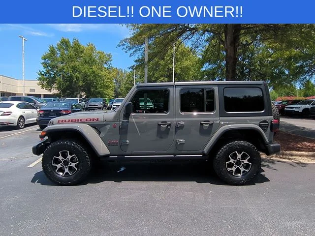 Used 2021 Gray Jeep Unlimited Rubicon image 2