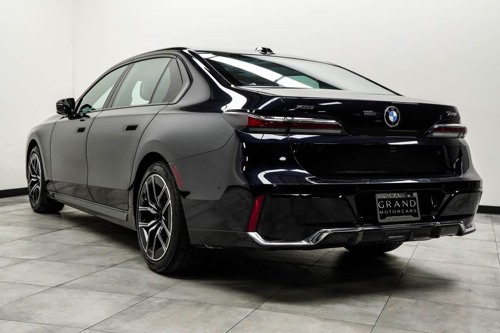 Used 2025 Black BMW 740i xDrive image 11