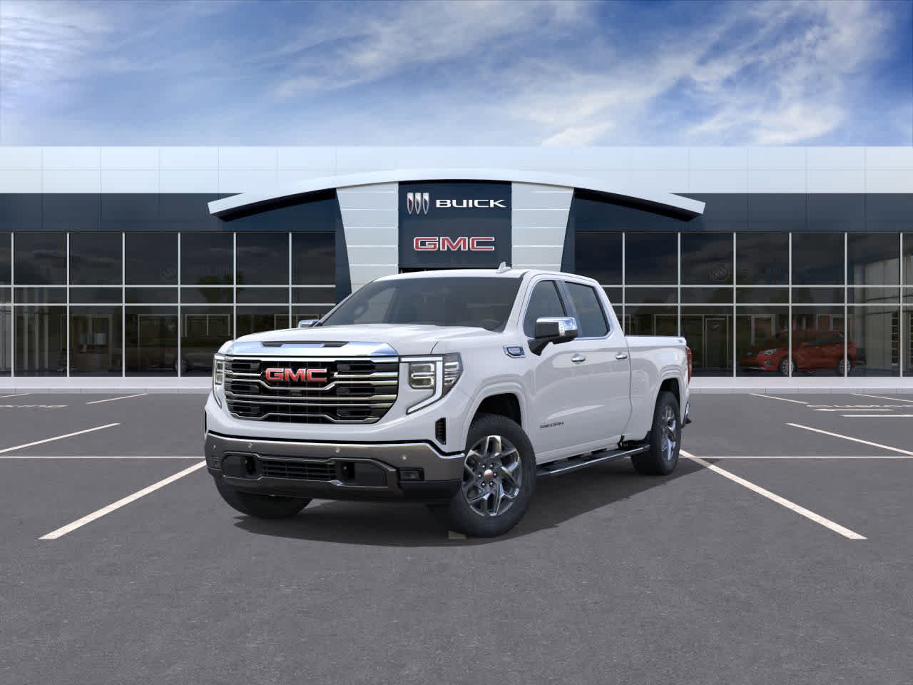 New 2026 Summit White GMC SLT image 8