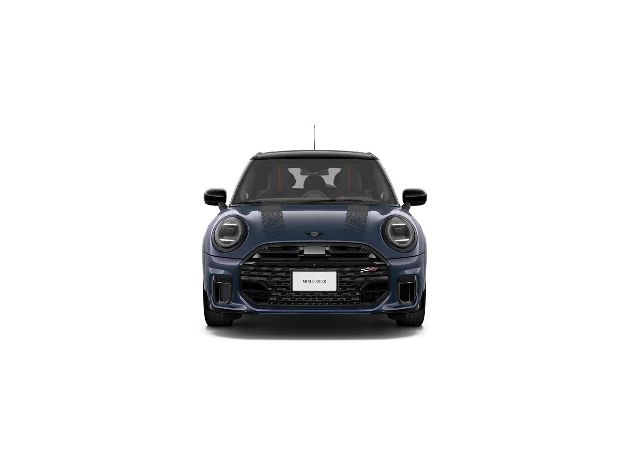 New 2026 Indigo Sunset Blue Metallic MINI Iconic image 2
