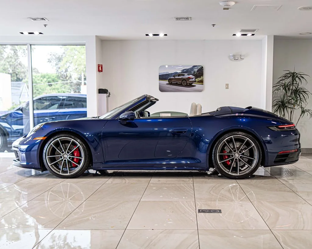 Used 2024 Blue Porsche Carrera 4S image 8