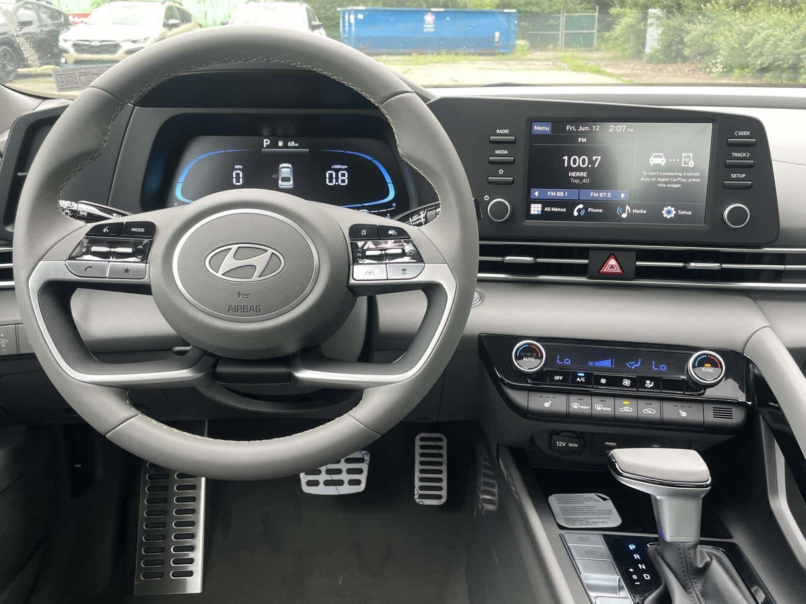 New 2026 Serenity White Hyundai SEL Sport Premium image 2