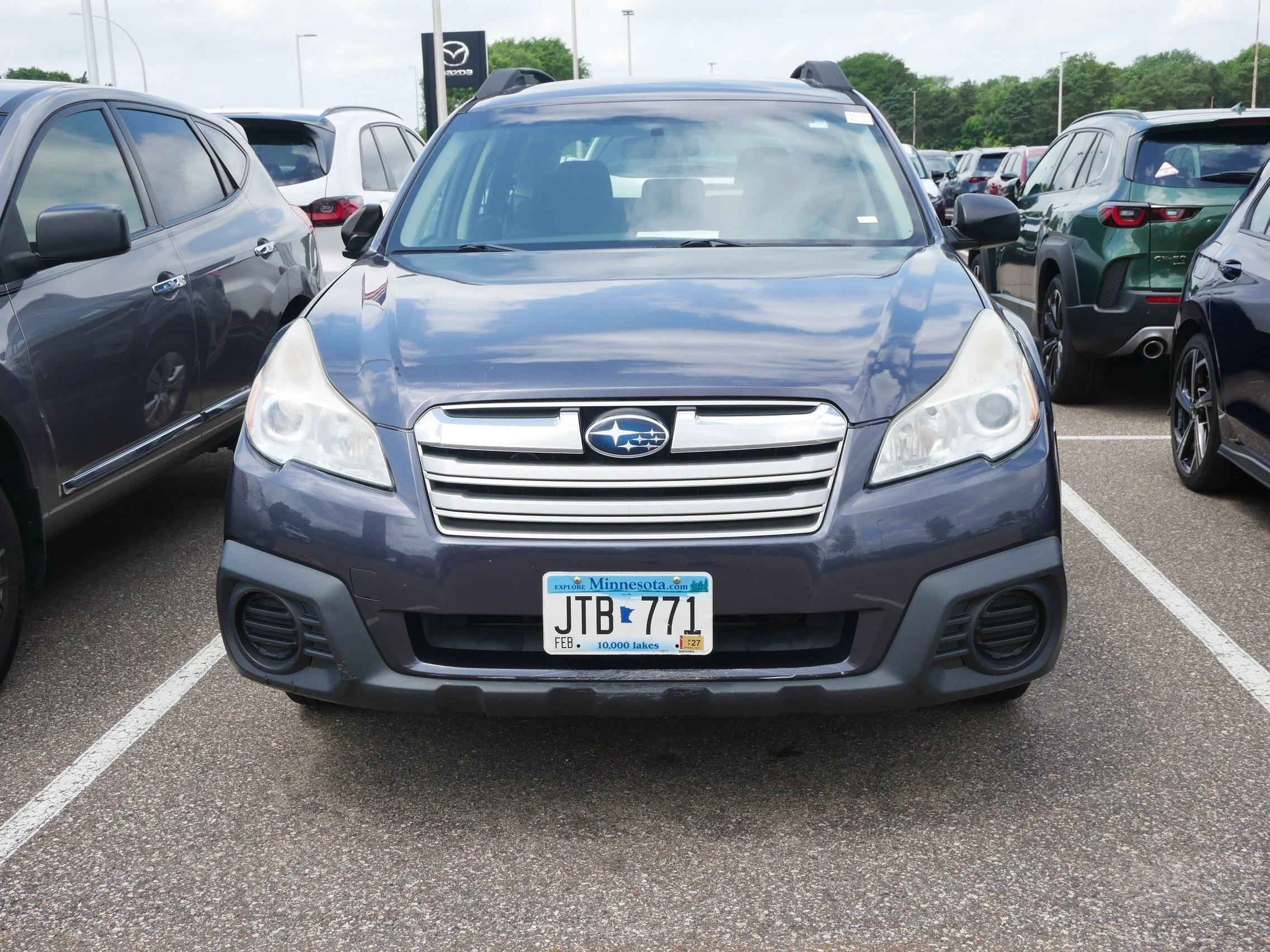 Used 2013 Subaru Outback Base with VIN 4S4BRBAC0D1208541 for sale in Brooklyn Center, Minnesota