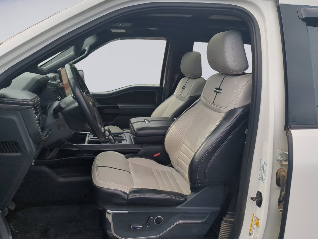Used 2023 White Metallic Ford Platinum image 12