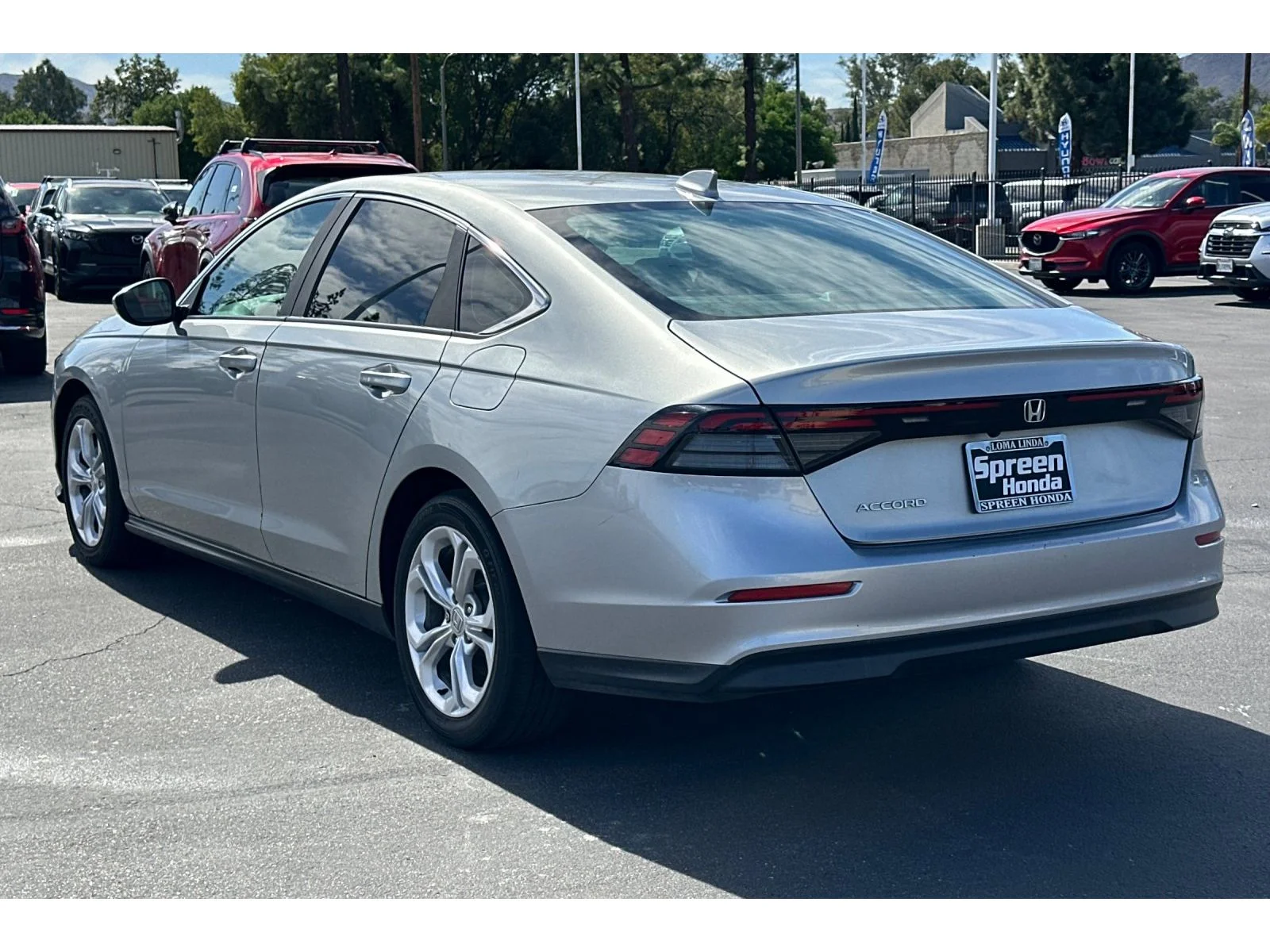 Used 2024 Solar Silver Metallic Honda LX image 3