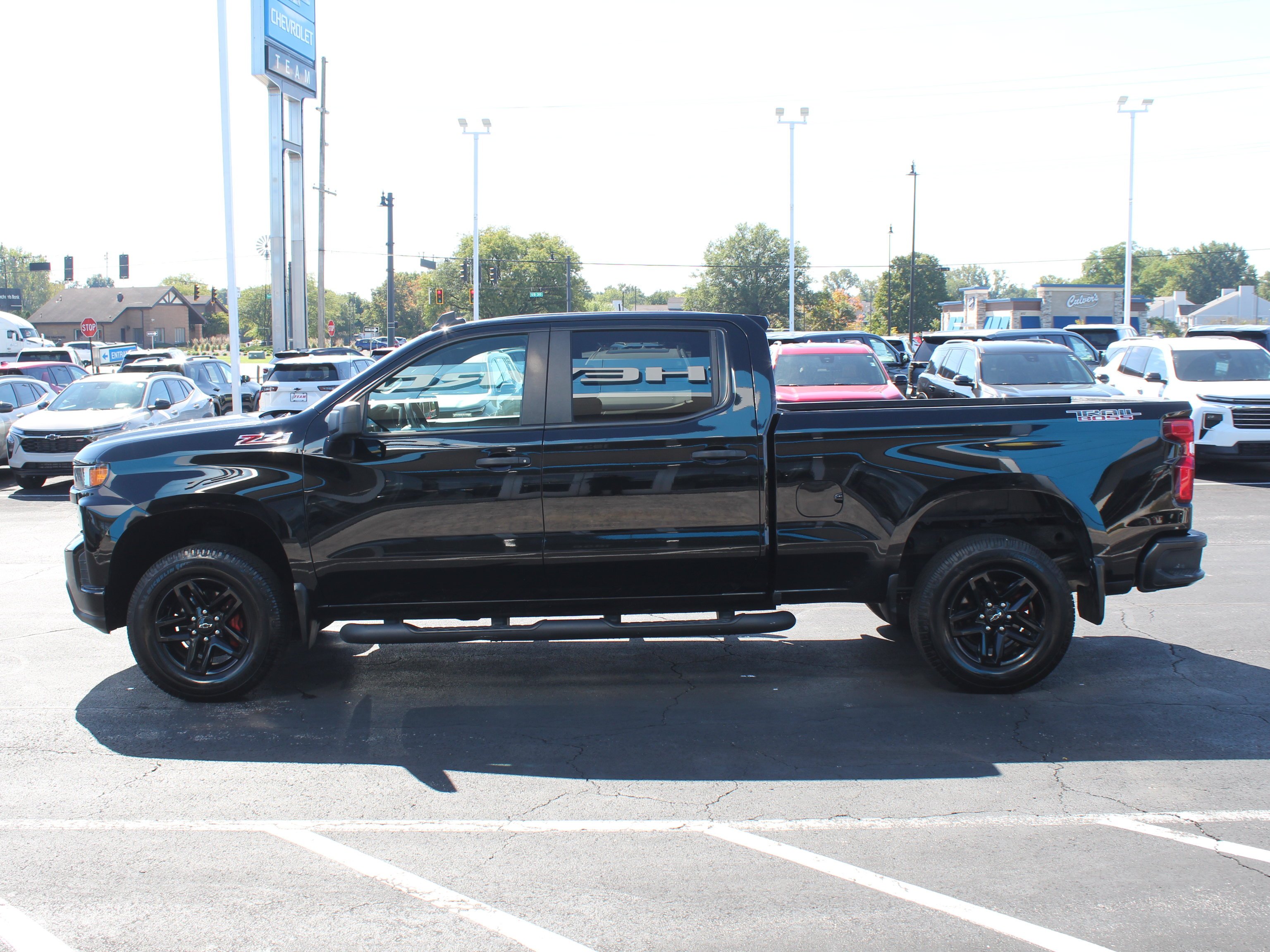 Used 2021 Black Chevrolet Custom Trail Boss image 9