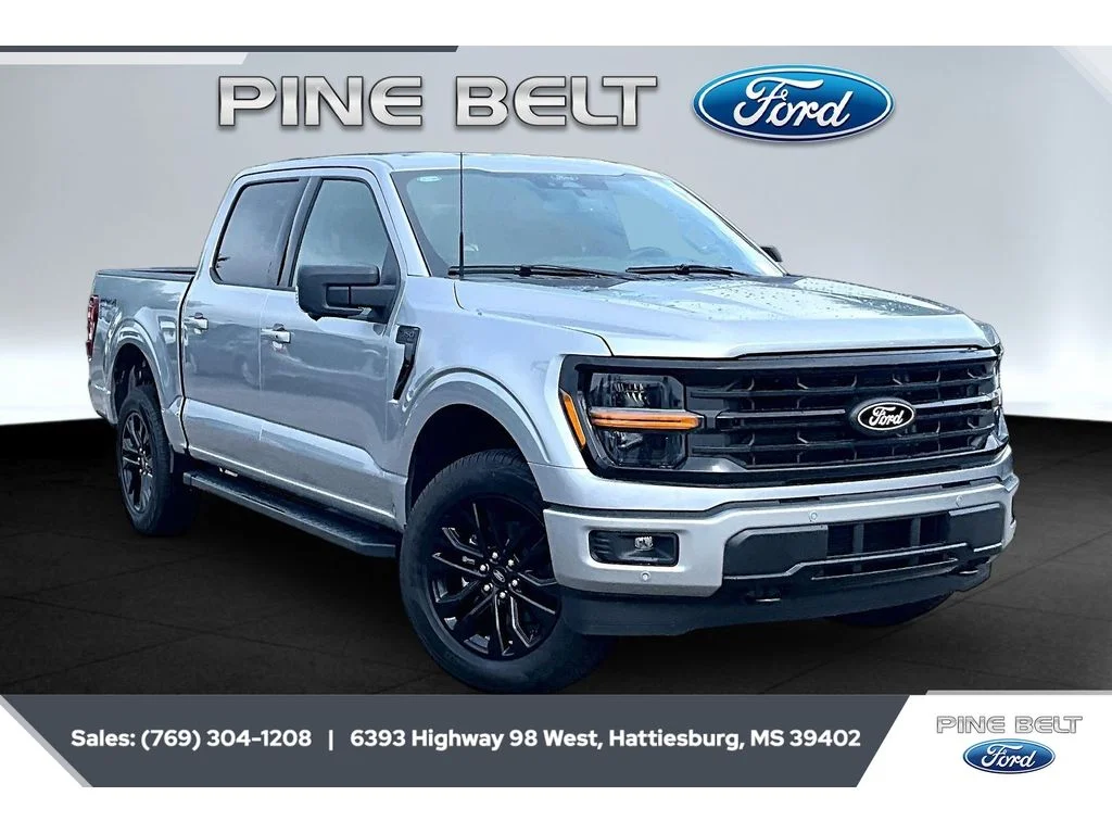 New 2026 Iconic Silver Metallic Ford XLT image 1