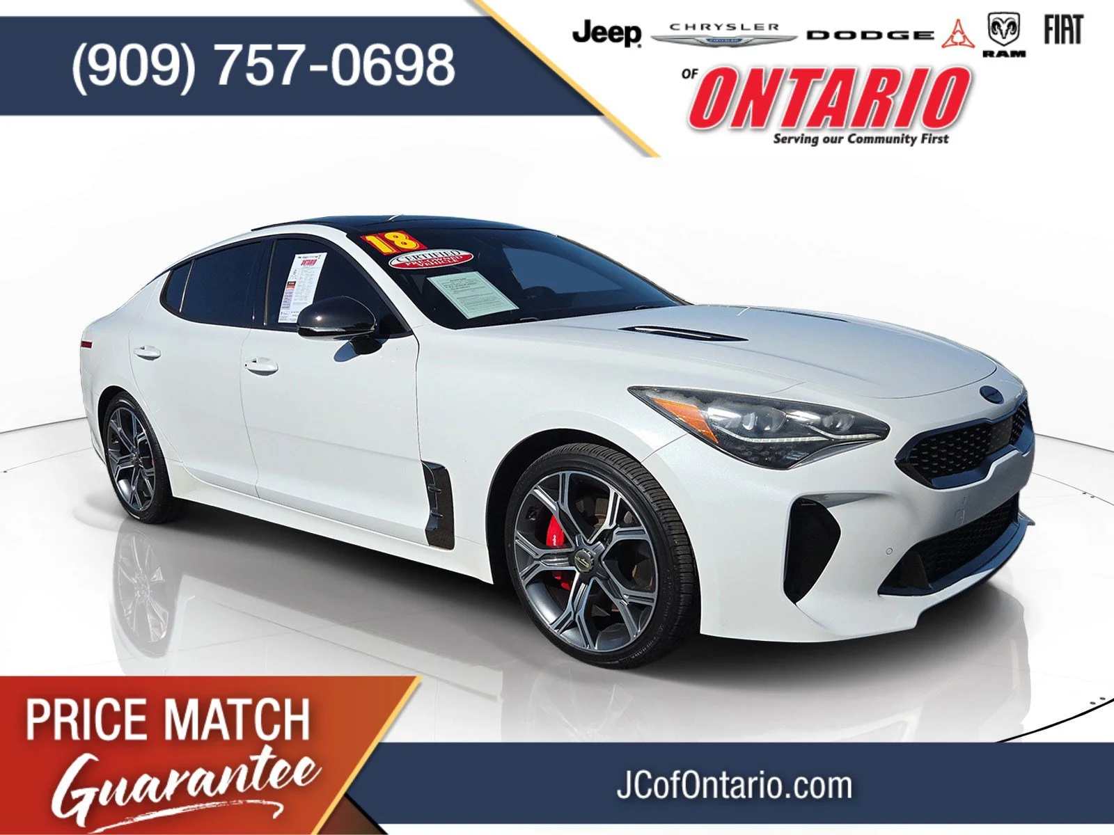 Certified Used 2018 White Kia GT1 image 1