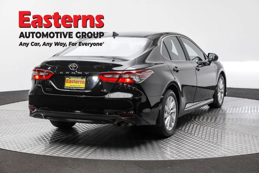 Used 2021 Black Toyota LE image 5