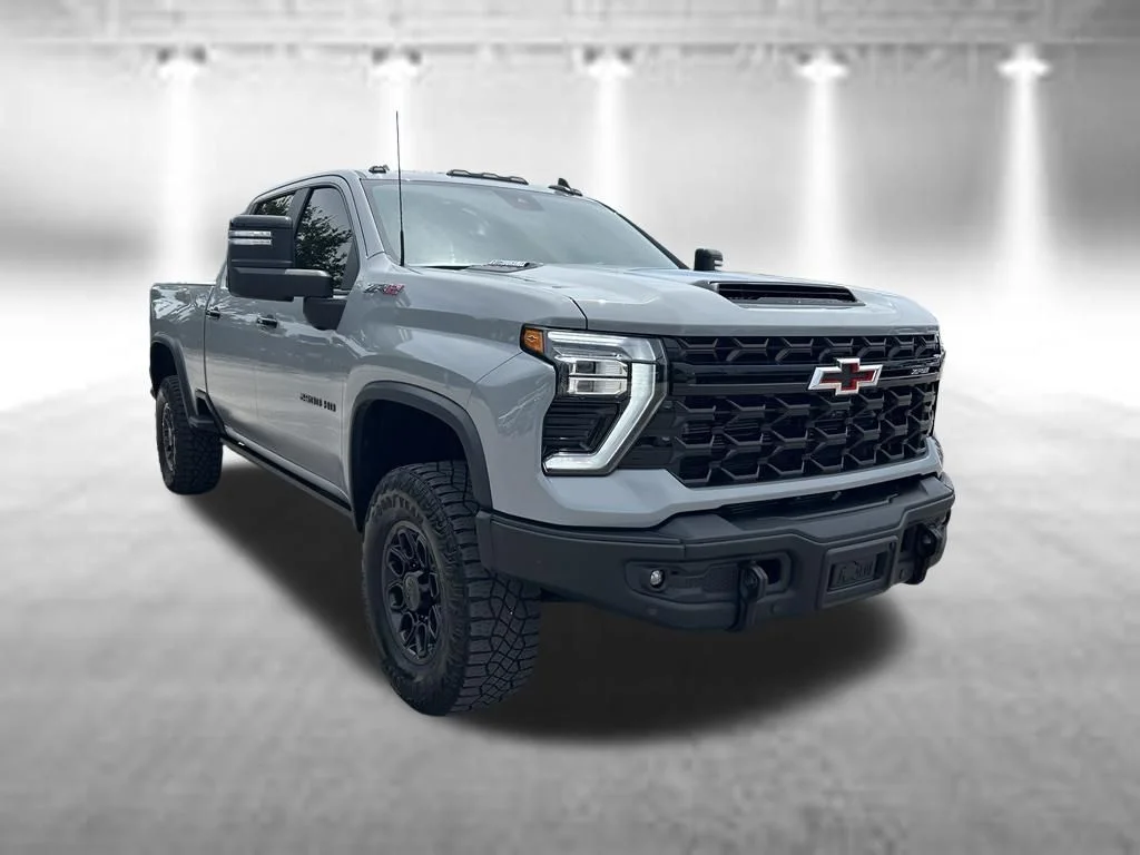 Certified Used 2025 Slate Gray Metallic Chevrolet ZR2 image 2